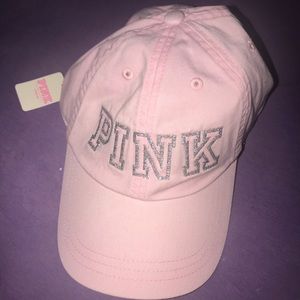 pink PINK hat brand new never worn